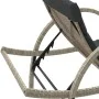 Tumbona con cojín ratán sintético gris claro 60x199x42 cm de vidaXL, Tumbonas - Ref: Foro24-368262, Precio: 140,72 €, Descuen...
