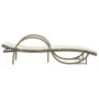Lounger with beige synthetic rattan cushion 60x199x42 cm by vidaXL, Loungers - Ref: Foro24-368260, Price: 143,81 €, Discount: %