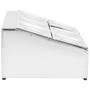 Gastronorm Tabletthalter mit 6 Tabletts 1/6 Edelstahl von vidaXL, Behälter für Küchenutensilien - Ref: Foro24-51224, Preis: 1...