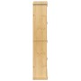 Corona shoe cabinet solid pine wood 99x32x163.5 cm by vidaXL, Shoe racks and shoe organizers - Ref: Foro24-4002787, Price: 19...