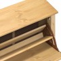 Corona shoe cabinet solid pine wood 99x32x163.5 cm by vidaXL, Shoe racks and shoe organizers - Ref: Foro24-4002787, Price: 19...