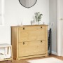 Corona shoe cabinet solid pine wood 99x32x85 cm by vidaXL, Shoe racks and shoe organizers - Ref: Foro24-4002785, Price: 134,2...