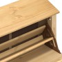 Corona shoe cabinet solid pine wood 99x32x85 cm by vidaXL, Shoe racks and shoe organizers - Ref: Foro24-4002785, Price: 134,2...