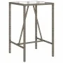 Gray synthetic rattan outdoor bar table 70x70x110 cm by vidaXL, Garden tables - Ref: Foro24-368695, Price: 123,38 €, Discount: %