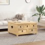 Corona storage box solid pine wood 90x78x45 cm by vidaXL, Storage trunks - Ref: Foro24-4002770, Price: 216,87 €, Discount: %