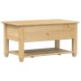 Corona coffee table with drawers solid pine wood 85x50x45 cm by vidaXL, Coffee table - Ref: Foro24-4002772, Price: 102,27 €, ...