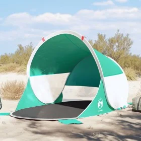 Tienda de playa 2 personas impermeable apertura rápida verde de vidaXL, Tiendas de campaña - Ref: Foro24-4004159, Precio: 42,...