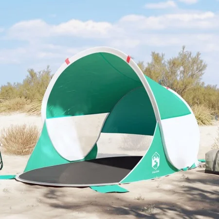 Strandzelt 2 Personen wasserdicht schnell öffnend grün von vidaXL, Zelte - Ref: Foro24-4004159, Preis: 42,64 €, Rabatt: %
