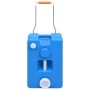 Blue camping water tank with wheels 25 L by vidaXL, Camping and hiking - Ref: Foro24-30131, Price: 94,43 €, Discount: %