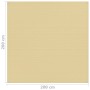 Beige Zeltdecke 200x200 cm von vidaXL, Zeltzubehör - Ref: Foro24-310756, Preis: 17,29 €, Rabatt: %