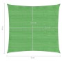 Hellgrünes HDPE Segelvorzelt 160 g/m² 4x4 m von vidaXL, Sonnenschirme - Ref: Foro24-311276, Preis: 39,52 €, Rabatt: %