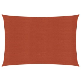 HDPE terracotta shade sail 160 g/m² 2.5x4 m by vidaXL, Umbrellas - Ref: Foro24-311344, Price: 30,53 €, Discount: %