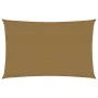 Taupe grey HDPE sail shade 160 g/m² 2.5x4.5 m by vidaXL, Umbrellas - Ref: Foro24-311400, Price: 31,42 €, Discount: %