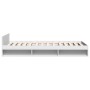 Weißes Holzwerkstoffbett mit Schublade 90x200 cm von vidaXL, Betten und Lattenroste - Ref: Foro24-3280797, Preis: 134,88 €, R...