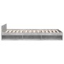 Cama con cajón madera de ingeniería gris hormigón 75x190 cm de vidaXL, Camas y somieres - Ref: Foro24-3280807, Precio: 116,28...