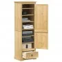 Corona wardrobe solid pine wood 55x38x170 cm by vidaXL, Wardrobes - Ref: Foro24-4002767, Price: 215,19 €, Discount: %