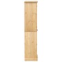 Corona Kleiderschrank aus massivem Kiefernholz 55x38x170 cm von vidaXL, Kleiderschränke - Ref: Foro24-4002767, Preis: 214,58 ...