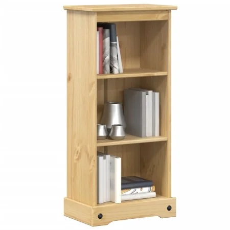 Estantería Corona madera maciza de pino 46x29x100 cm de vidaXL, Librerías y estanterías - Ref: Foro24-4002778, Precio: 68,44 ...