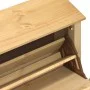 Corona Schuhschrank aus massivem Kiefernholz 99x32x47 cm von vidaXL, Schuhregale und Schuhorganisatoren - Ref: Foro24-4002784...