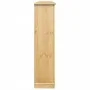 Mueble zapatero Corona madera maciza de pino 99x32x124,5 cm de vidaXL, Zapateros y organizadores de calzado - Ref: Foro24-400...