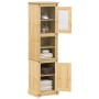 Badezimmerschrank «Corona» aus massivem Kiefernholz 50x40x185 cm von vidaXL, Badezimmermöbel - Ref: Foro24-4002792, Preis: 20...