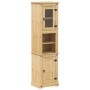 Badezimmerschrank «Corona» aus massivem Kiefernholz 50x40x185 cm von vidaXL, Badezimmermöbel - Ref: Foro24-4002792, Preis: 20...