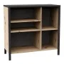 FMD Chest of drawers with 5 open compartments handmade in steel and oak by FMD, Wardrobes - Ref: Foro24-429447, Price: 202,92...