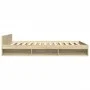 Cama con cajones madera ingeniería roble Sonoma 120x200 cm de vidaXL, Camas y somieres - Ref: Foro24-3280757, Precio: 149,54 ...