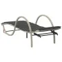 Tumbonas con mesita 2 unidades ratán sintético gris claro by vidaXL, Loungers - Ref: Foro24-368268, Price: 267,75 €, Discount: %