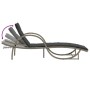 Liegestühle mit Tisch 2 Stück in hellem grauen Kunststoff-Rattan von vidaXL, Liegen - Ref: Foro24-368268, Preis: 271,89 €, Ra...