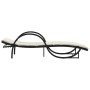 Tumbonas con mesita 2 unidades ratán sintético negro by vidaXL, Loungers - Ref: Foro24-368263, Price: 266,30 €, Discount: %