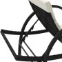 Liegestühle mit Tisch 2 Stück in schwarzem synthetischem Rattan von vidaXL, Liegen - Ref: Foro24-368263, Preis: 262,23 €, Rab...