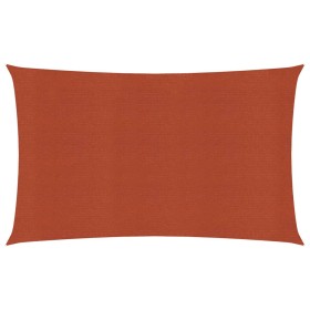 Toldo de vela HDPE terracota 160 g/m² 3x6 m by vidaXL, Umbrellas - Ref: Foro24-311350, Price: 35,67 €, Discount: %