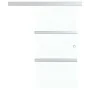 ESG glass and silver aluminum sliding door 90x205 cm by vidaXL, Doors - Ref: Foro24-288059, Price: 259,99 €, Discount: %