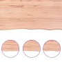 Estante de pared madera de roble tratada marrón claro 60x20x2cm de vidaXL, Estantes y estanterías - Ref: Foro24-363641, Preci...