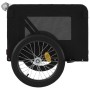 Haustier-Fahrradanhänger, Eisen-Oxford-Stoff, Schwarz von vidaXL, Kinderwagen für Haustiere - Ref: Foro24-93926, Preis: 115,1...