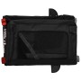 Haustier-Fahrradanhänger, Eisen-Oxford-Stoff, Schwarz von vidaXL, Kinderwagen für Haustiere - Ref: Foro24-93926, Preis: 115,1...