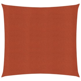 Terracotta HDPE sail awning 160 g/m² 3x3 m by vidaXL, Umbrellas - Ref: Foro24-311329, Price: 29,87 €, Discount: %