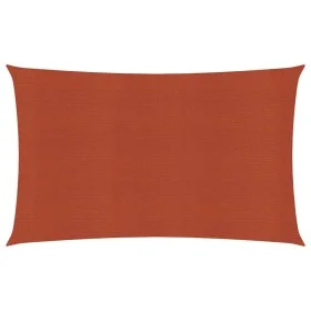 Terracotta HDPE sail awning 160 g/m² 4x7 m by vidaXL, Umbrellas - Ref: Foro24-311355, Price: 60,66 €, Discount: %