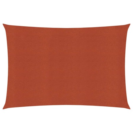 Terracotta HDPE sail awning 160 g/m² 5x7 m by vidaXL, Umbrellas - Ref: Foro24-311357, Price: 67,51 €, Discount: %