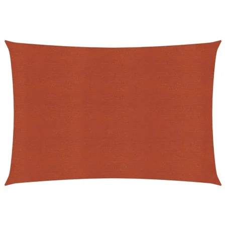 Terracotta HDPE sail awning 160 g/m² 5x7 m by vidaXL, Umbrellas - Ref: Foro24-311357, Price: 69,76 €, Discount: %