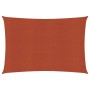 Terracotta HDPE sail awning 160 g/m² 5x7 m by vidaXL, Umbrellas - Ref: Foro24-311357, Price: 67,51 €, Discount: %