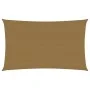 Sail awning taupe gray HDPE 160 g/m² 5x8 m by vidaXL, Umbrellas - Ref: Foro24-311413, Price: 77,11 €, Discount: %