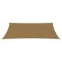 Sail awning taupe gray HDPE 160 g/m² 5x8 m by vidaXL, Umbrellas - Ref: Foro24-311413, Price: 77,11 €, Discount: %