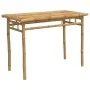 Bambus-Garten-Esstisch 110x55x75 cm von vidaXL, Gartentische - Ref: Foro24-368031, Preis: 103,52 €, Rabatt: %