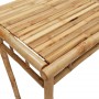 Mesa de comedor de jardín bambú 110x55x75 cm de vidaXL, Mesas de jardín - Ref: Foro24-368031, Precio: 105,20 €, Descuento: %
