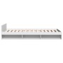 Weißes Holzwerkstoffbett mit Schublade 100x200 cm von vidaXL, Betten und Lattenroste - Ref: Foro24-3280790, Preis: 138,86 €, ...