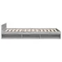 Sonoma gray engineered wood bed with drawer 90x200 cm by vidaXL, Beds and slatted bases - Ref: Foro24-3280802, Price: 133,29 ...