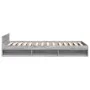 Cama con cajón madera de ingeniería gris Sonoma 75x190 cm de vidaXL, Camas y somieres - Ref: Foro24-3280809, Precio: 118,94 €...