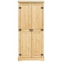 Corona Kleiderschrank aus massivem Kiefernholz 76x50x170 cm von vidaXL, Kleiderschränke - Ref: Foro24-4002769, Preis: 234,29 ...